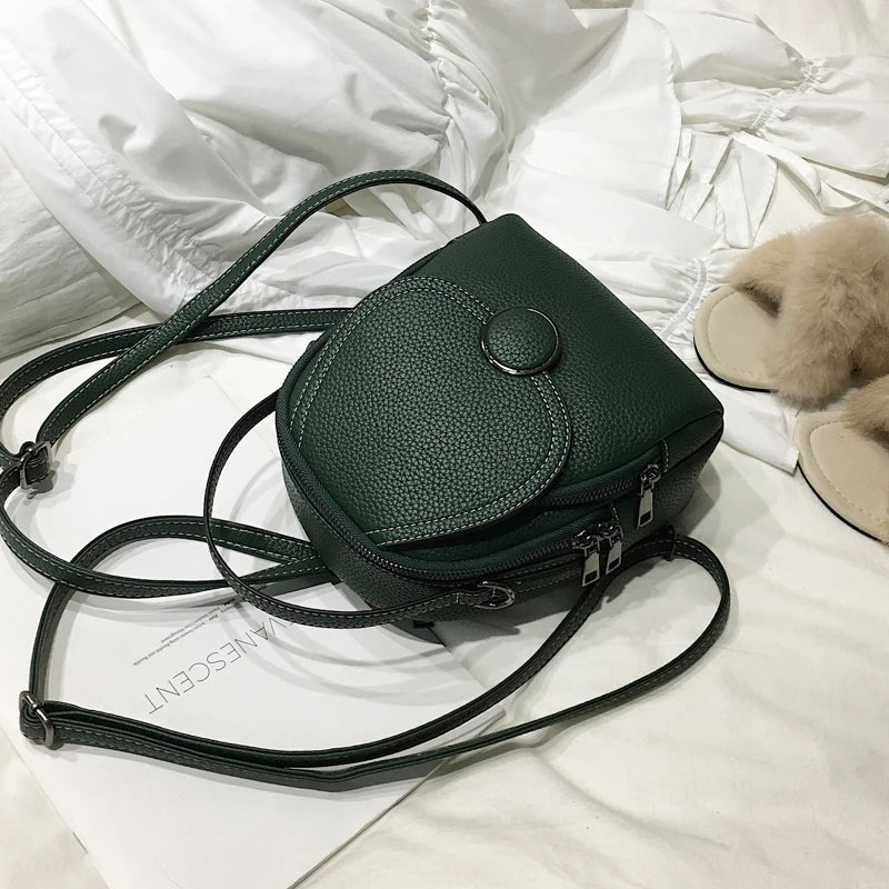 Soft Leather Mini Backpack