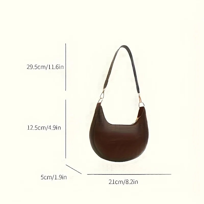 Vintage Half-Moon Bag