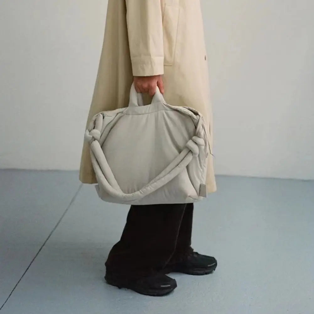 Puffer Tote Shoulder Bag