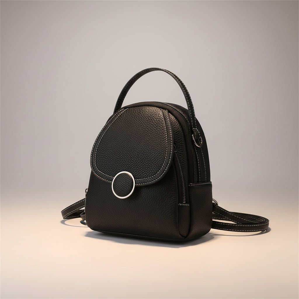 Soft Leather Mini Backpack