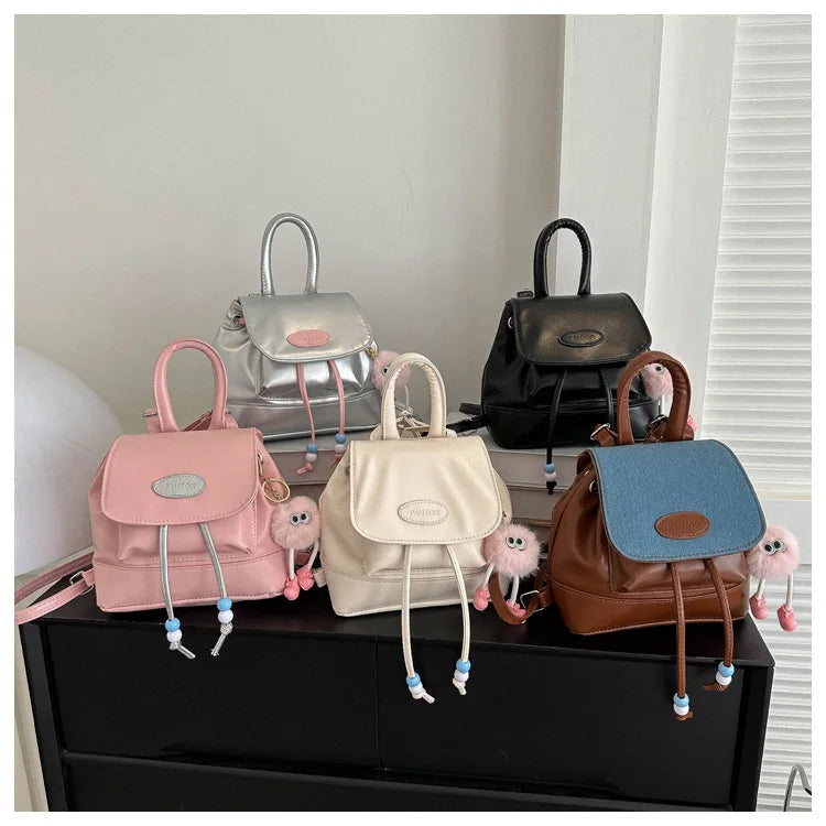 Mini Leather Backpack