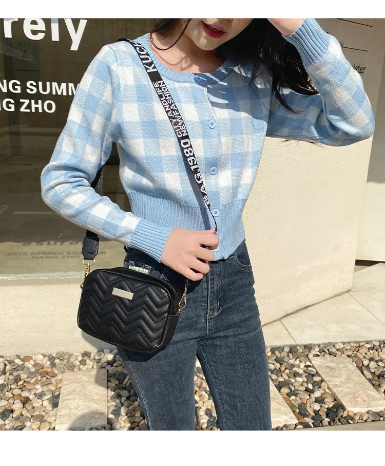 Woven Crossbody Bag