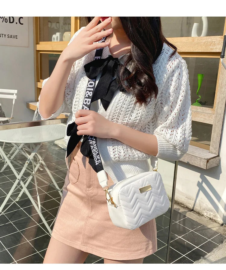 Woven Crossbody Bag