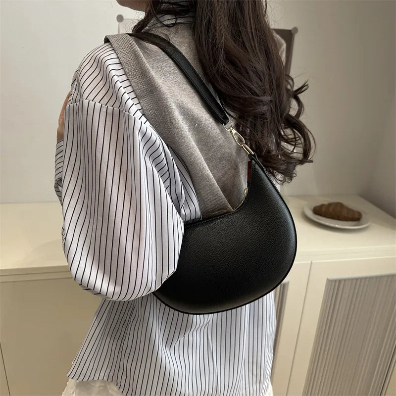 Vintage Half-Moon Bag