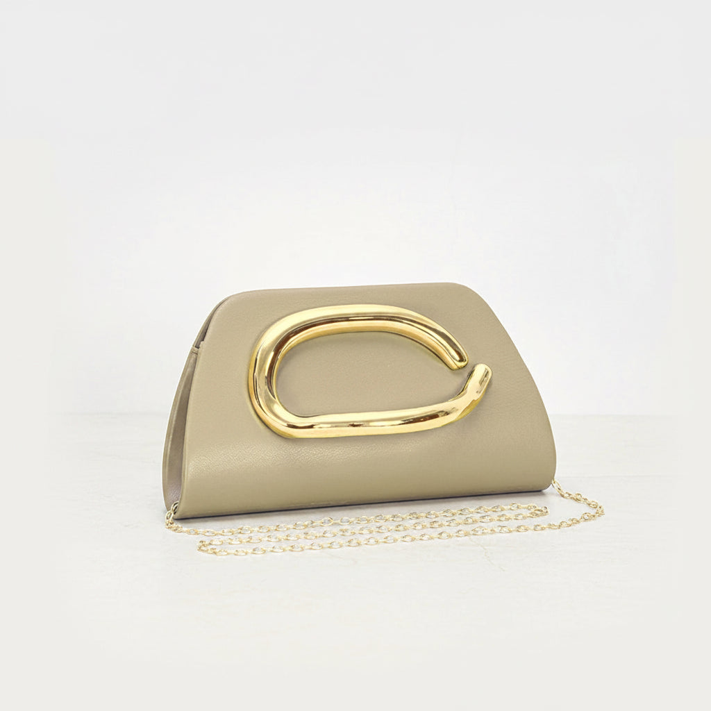 Women's Elegant Chain Clutch Bag