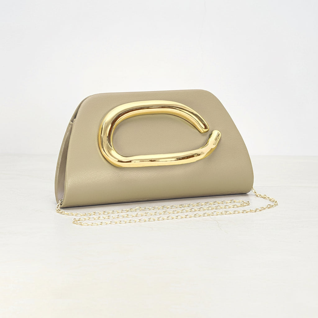 Women's Elegant Chain Clutch Bag