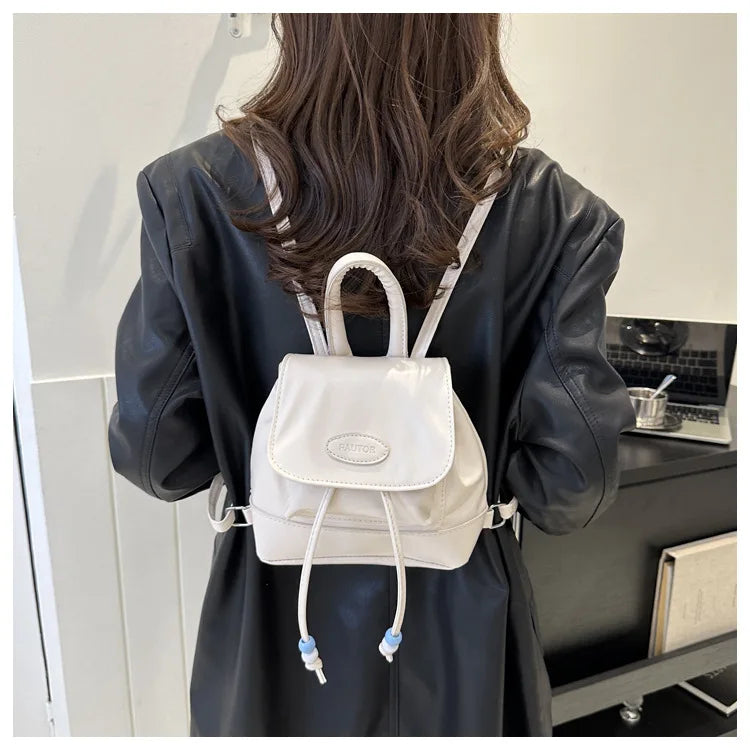 Mini Leather Backpack