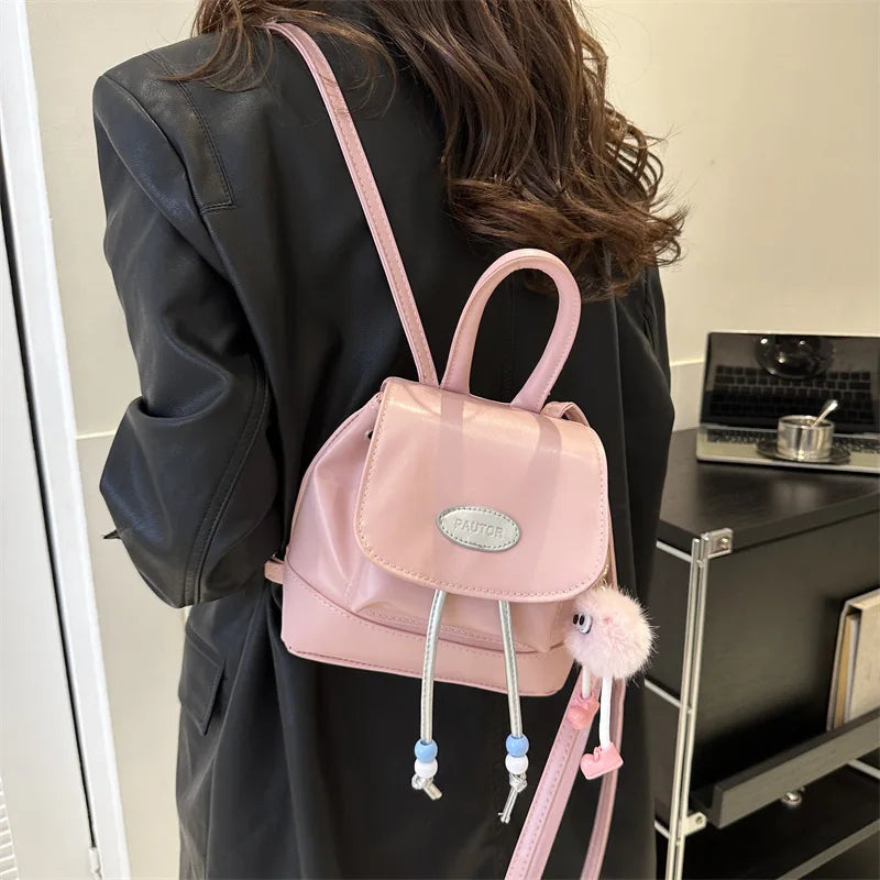 Mini Leather Backpack