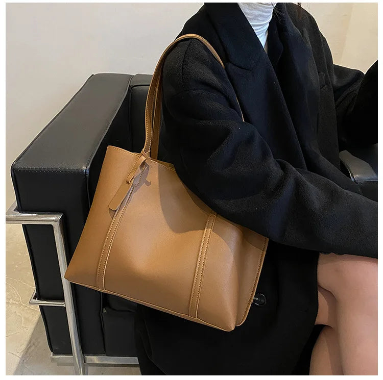 Everyday Soft Leather Tote