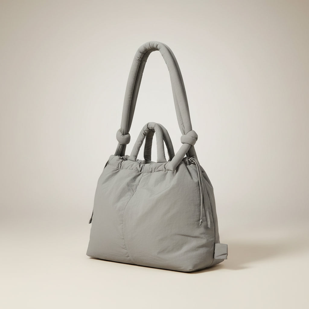 Puffer Tote Shoulder Bag