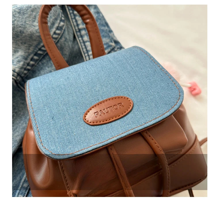 Mini Leather Backpack