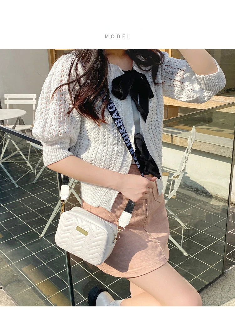 Woven Crossbody Bag