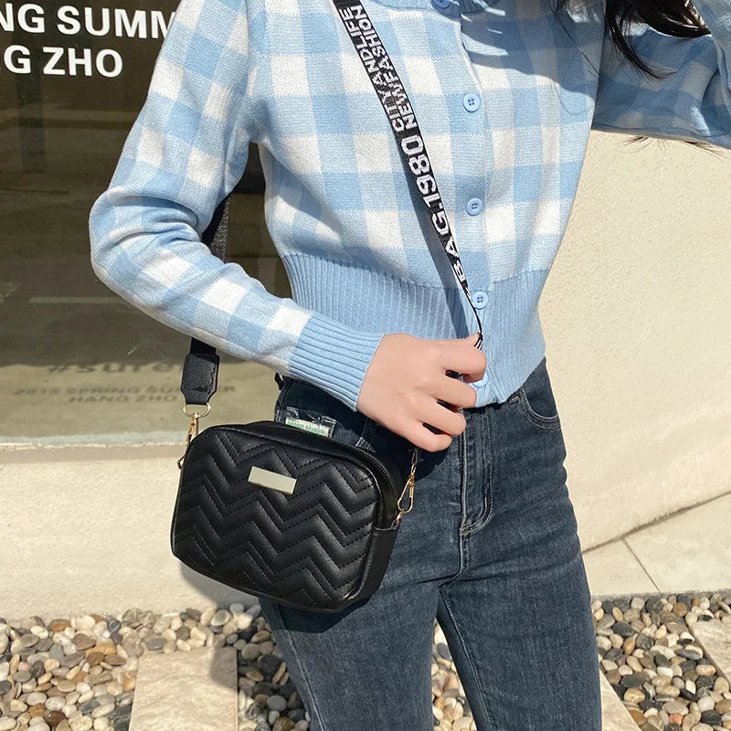 Woven Crossbody Bag