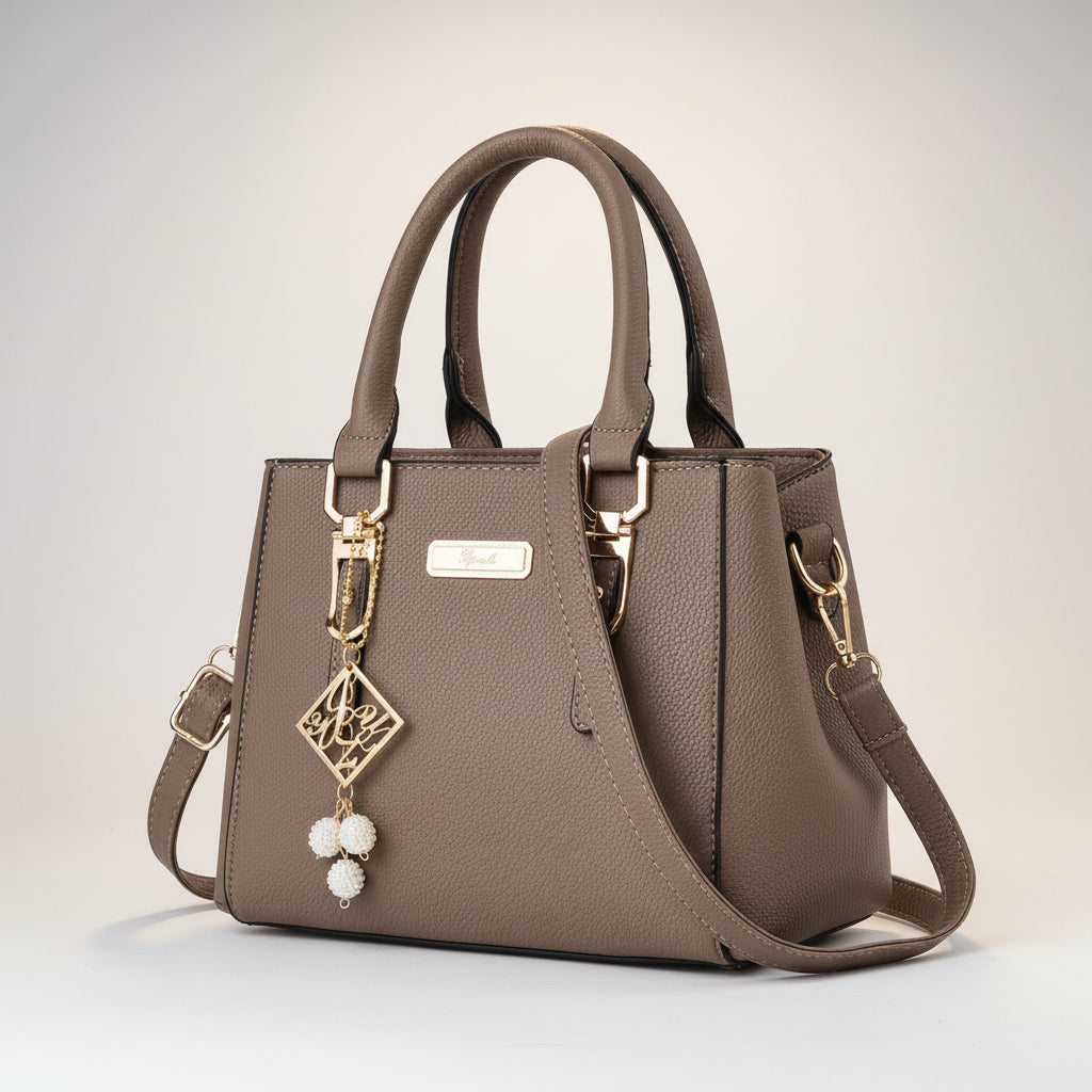 Structured Top-Handle Satchel