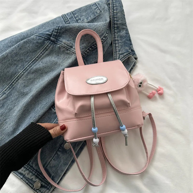 Mini Leather Backpack