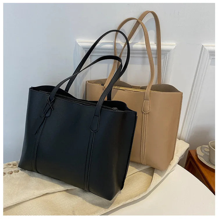 Everyday Soft Leather Tote