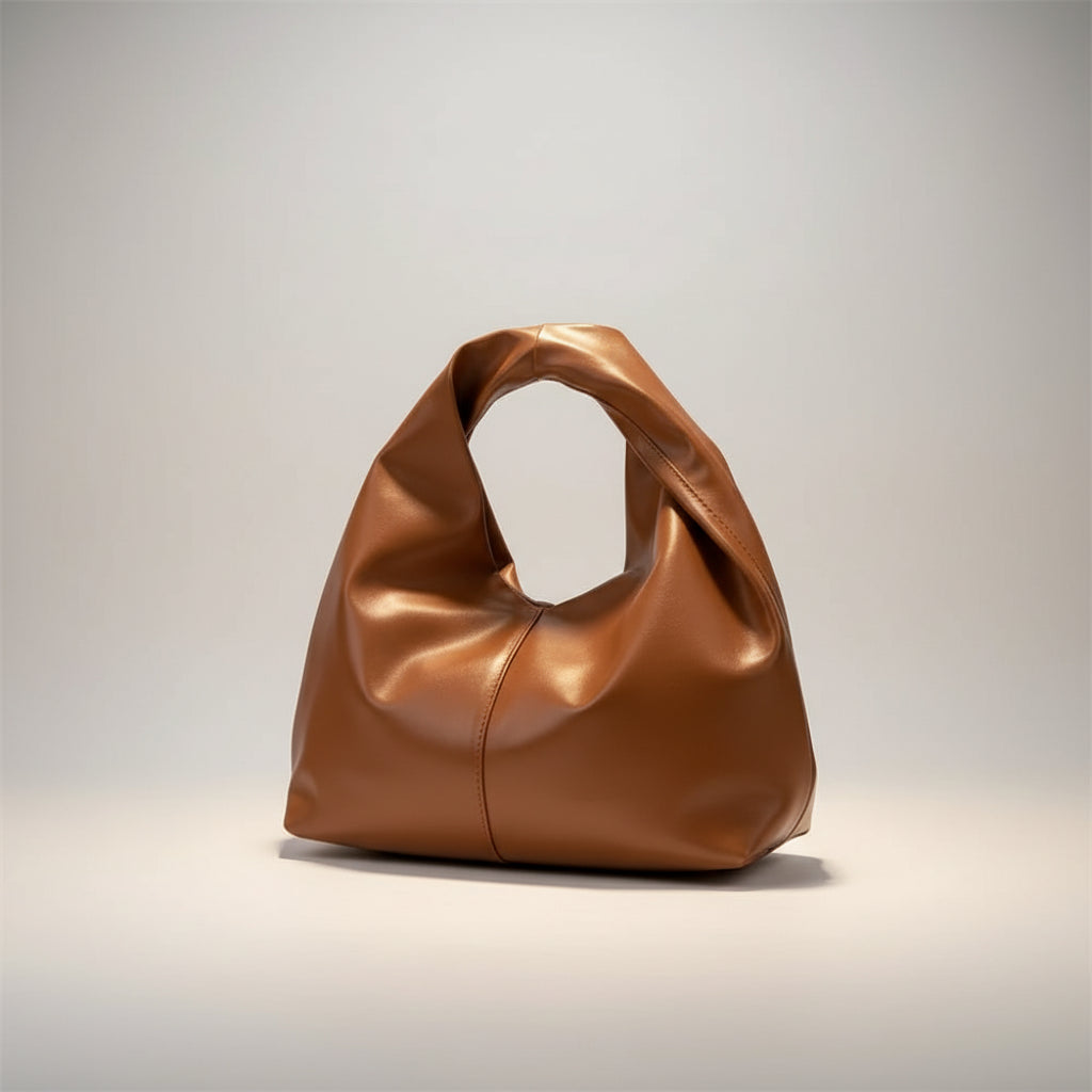 Pleated Shoulder Bag