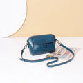 Oil-Wax Shell Shoulder Bag