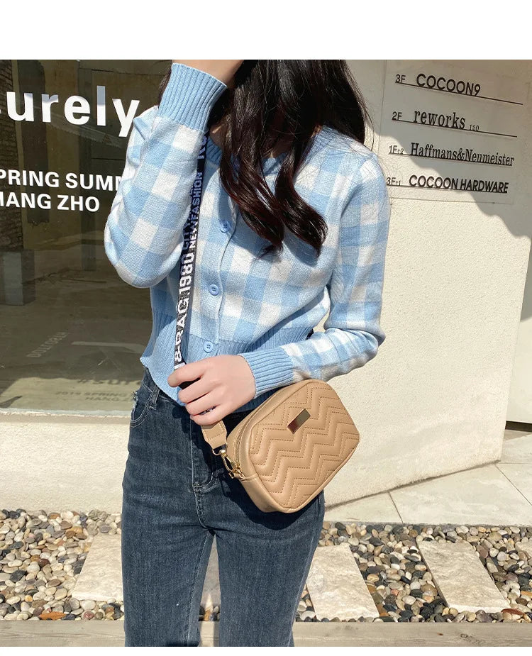 Woven Crossbody Bag