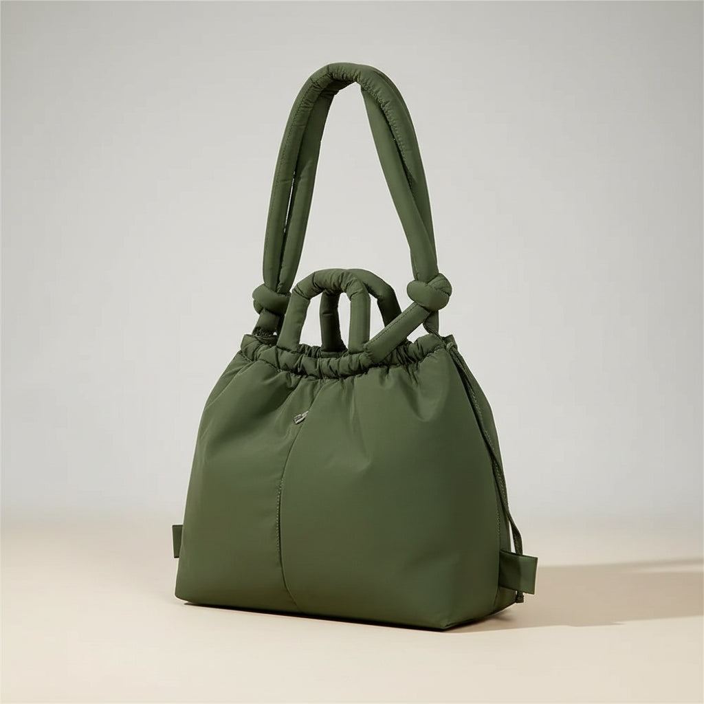 Puffer Tote Shoulder Bag