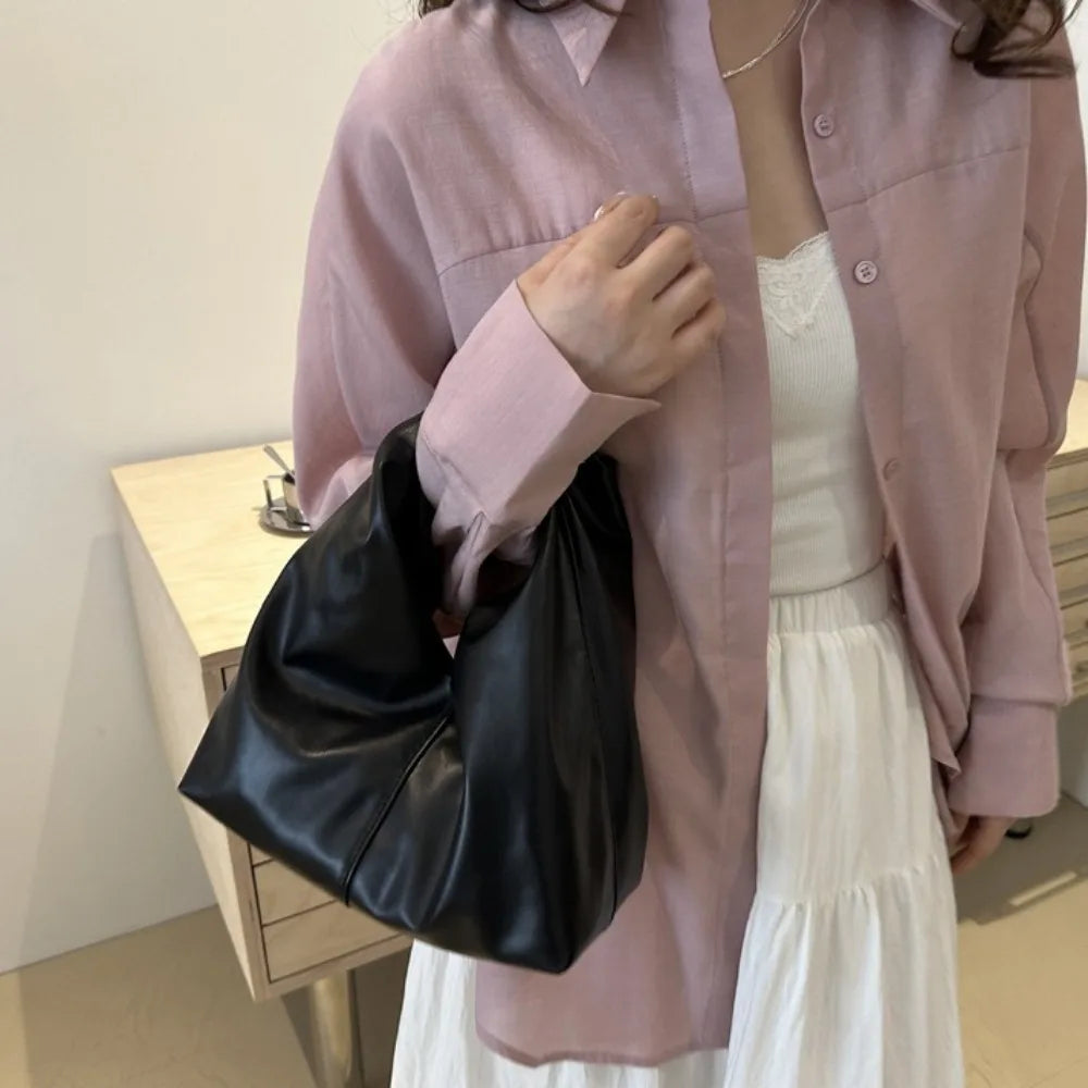 Pleated Shoulder Bag