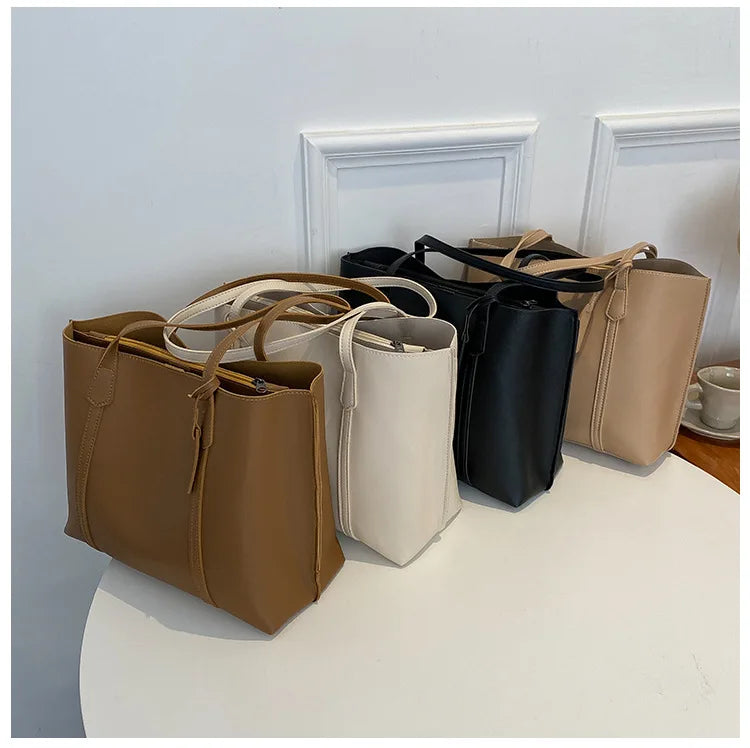 Everyday Soft Leather Tote
