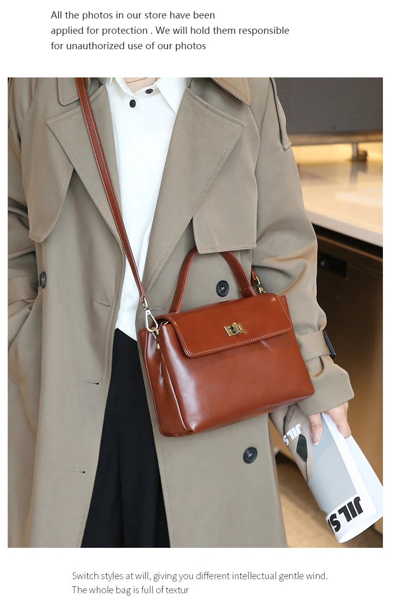 Victoria Vintage Top Handle Satchel