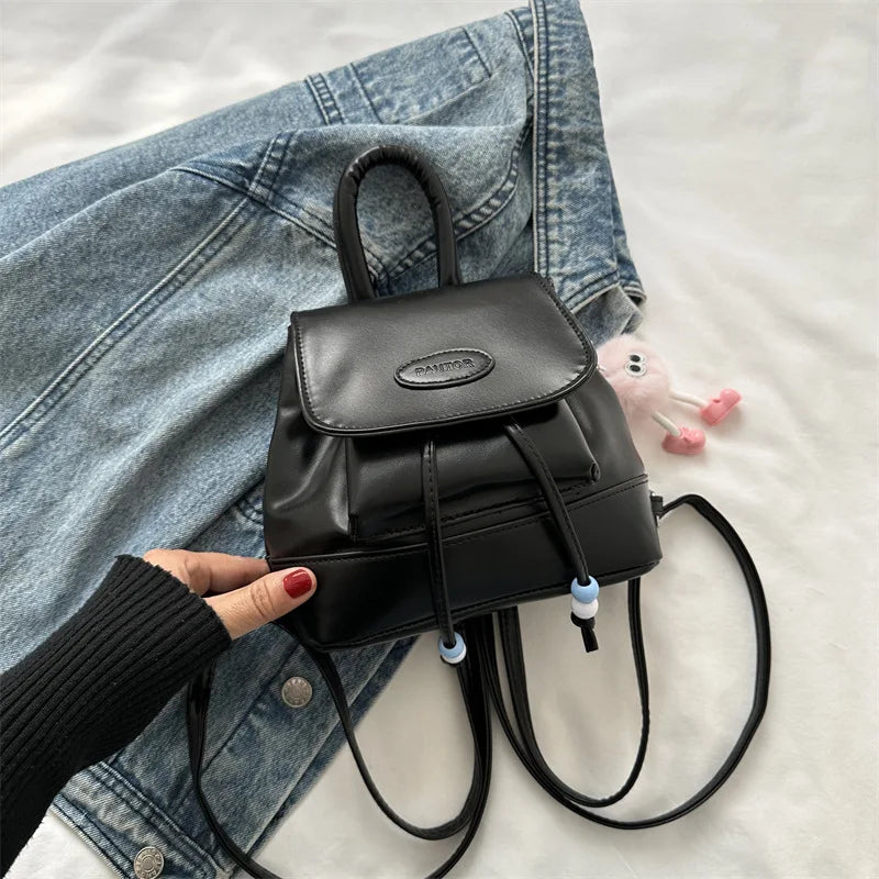Mini Leather Backpack